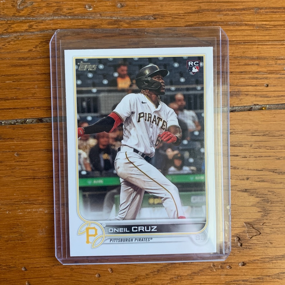 Oneil Cruz rookie card Topps #537
